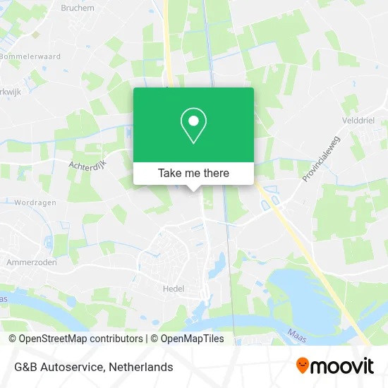 G&B Autoservice map