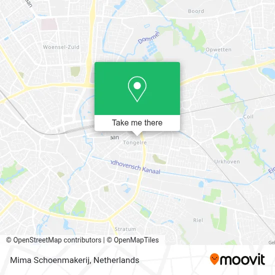 Mima Schoenmakerij map