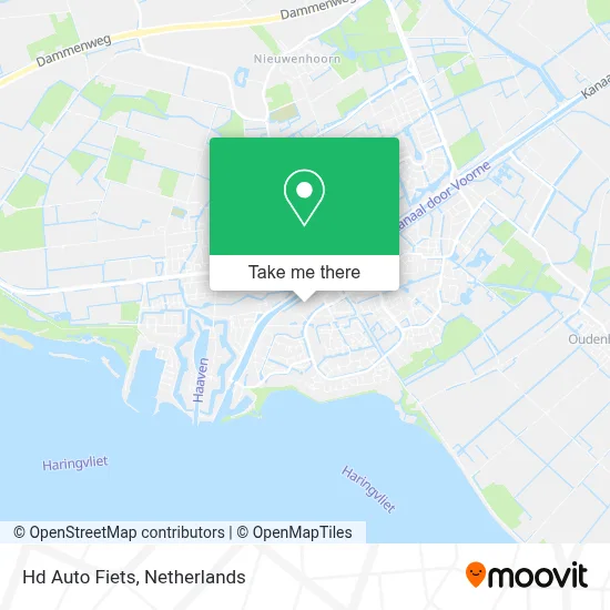 Hd Auto Fiets map