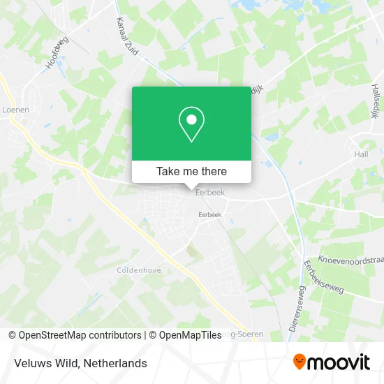 Veluws Wild map
