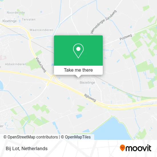 Bij Lot map