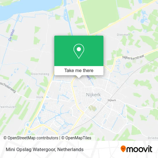 Mini Opslag Watergoor map