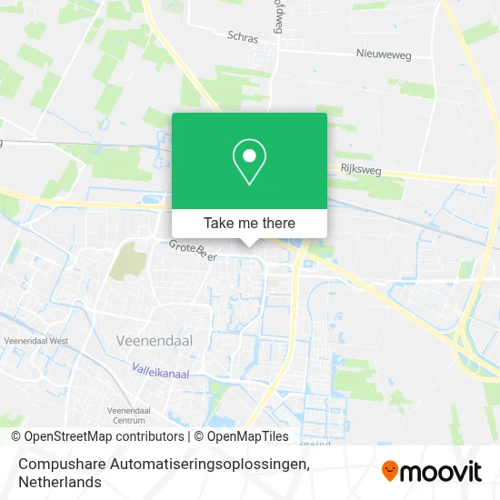 Compushare Automatiseringsoplossingen Karte