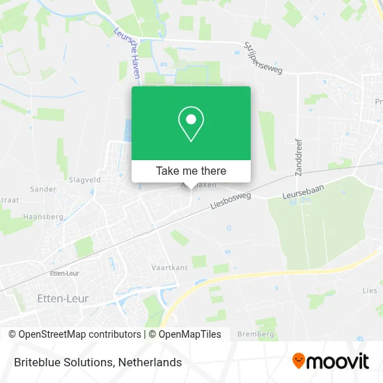 Briteblue Solutions map