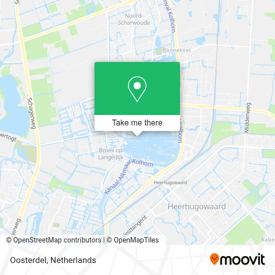 Oosterdel map