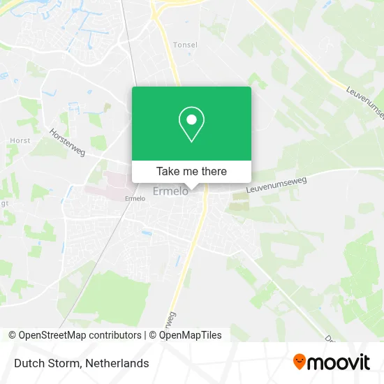 Dutch Storm map