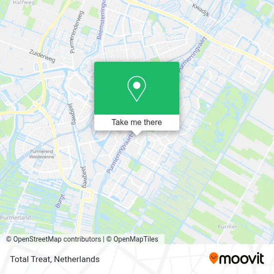 Total Treat map