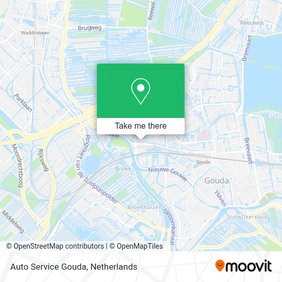 Auto Service Gouda Karte