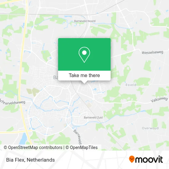 Bia Flex map