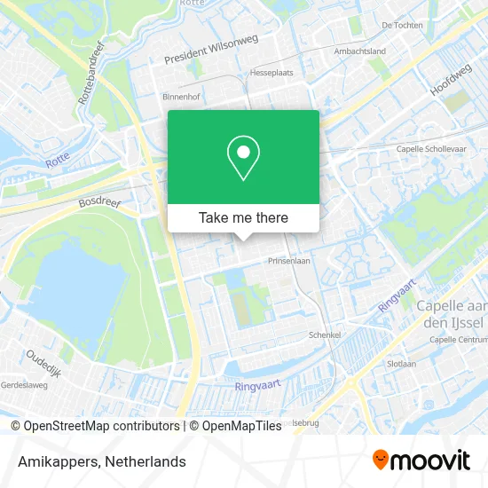 Amikappers map