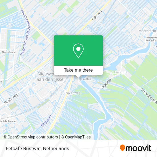 Eetcafé Rustwat map