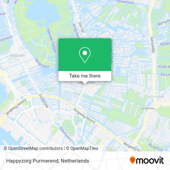 Happyzorg Purmerend map