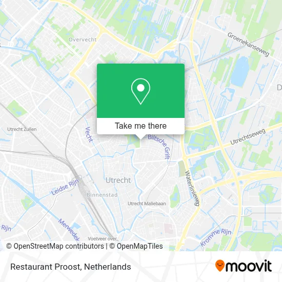 Restaurant Proost map