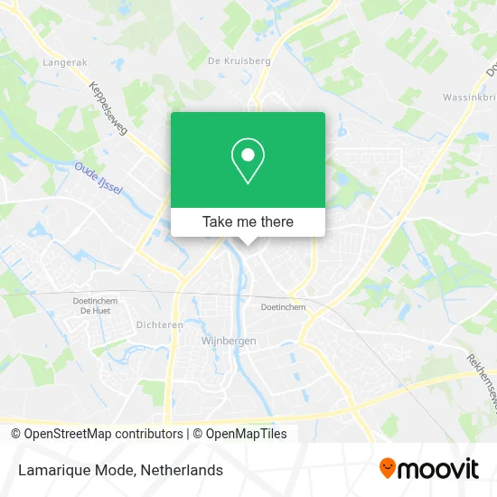 Lamarique Mode map