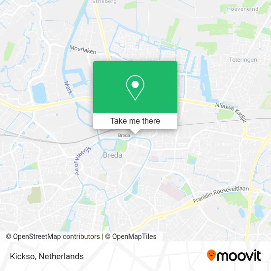Kickso map