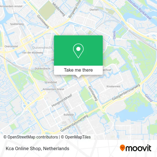 Kca Online Shop map
