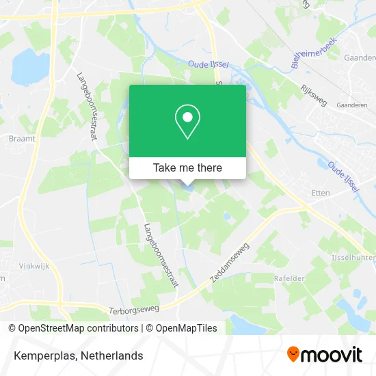 Kemperplas map