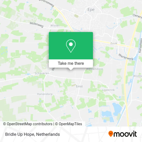Bridle Up Hope map