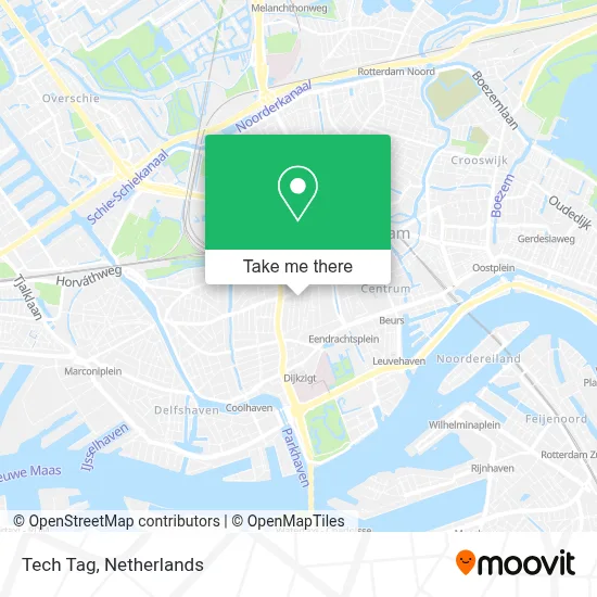 Tech Tag map
