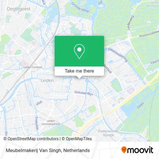 Meubelmakerij Van Singh map