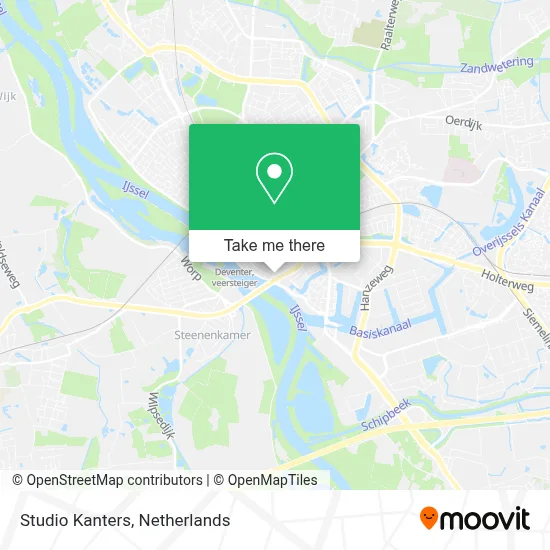 Studio Kanters map