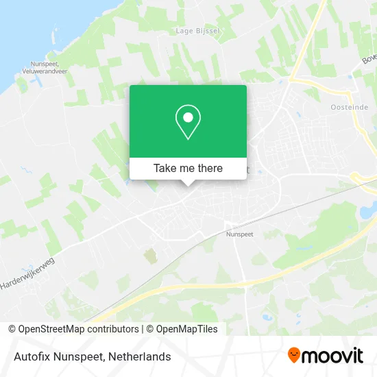Autofix Nunspeet map