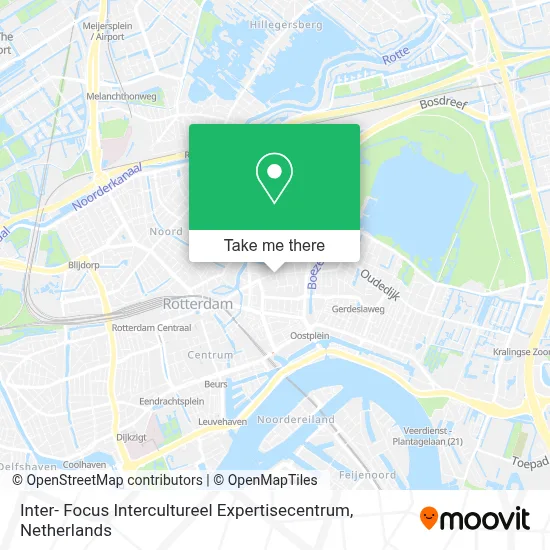 Inter- Focus Intercultureel Expertisecentrum map