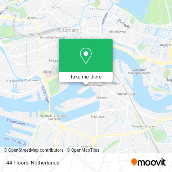 44 Floors map