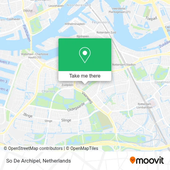 So De Archipel map