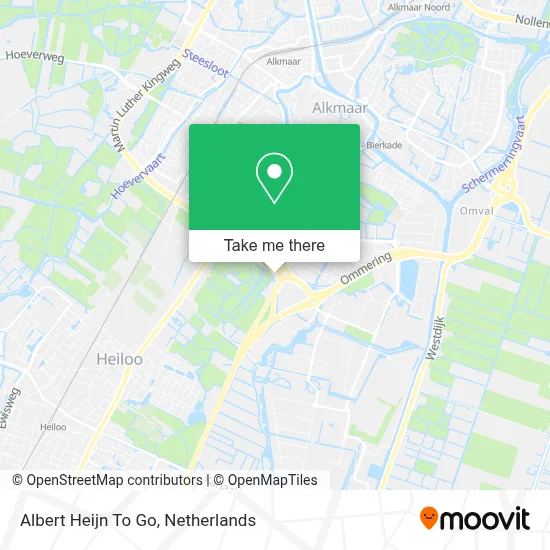 Albert Heijn To Go map