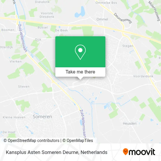 Kansplus Asten Someren Deurne map