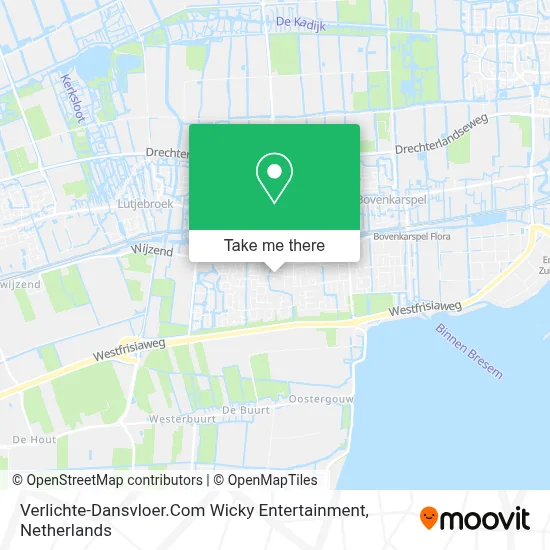 Verlichte-Dansvloer.Com Wicky Entertainment map