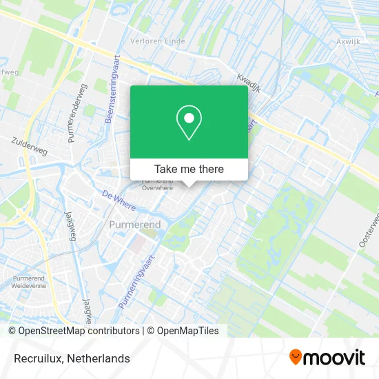 Recruilux map