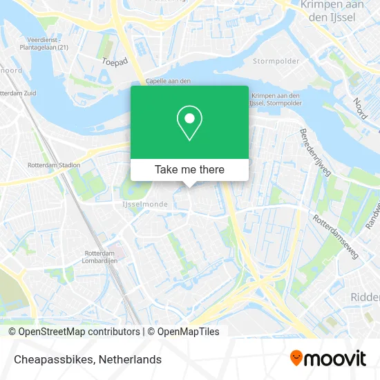 Cheapassbikes map