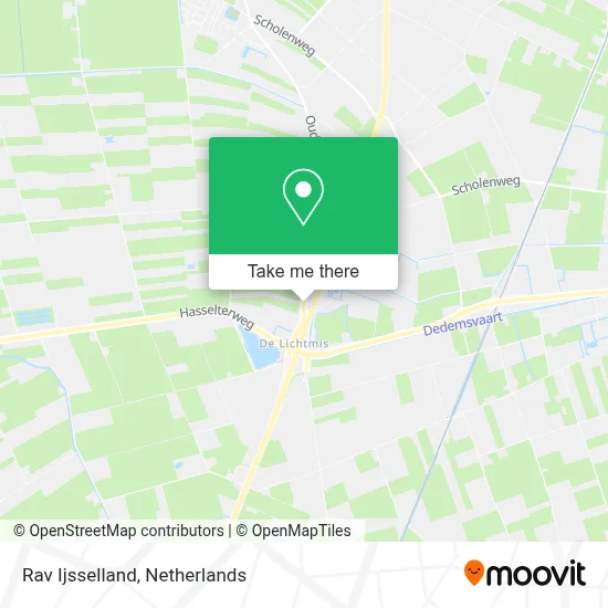 Rav Ijsselland map
