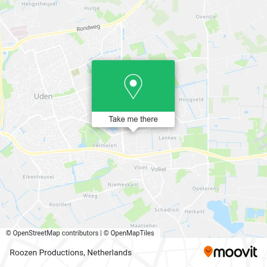 Roozen Productions map