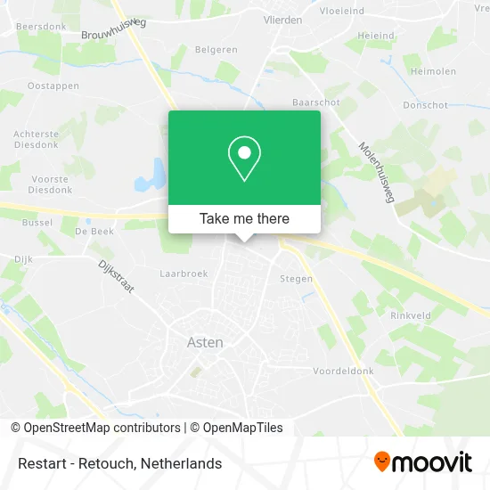 Restart - Retouch map