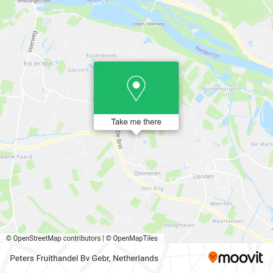 Peters Fruithandel Bv Gebr map