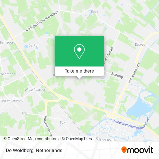 De Woldberg map