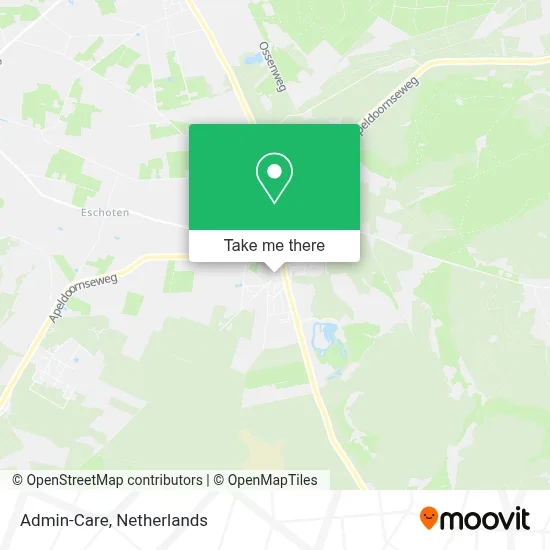 Admin-Care map