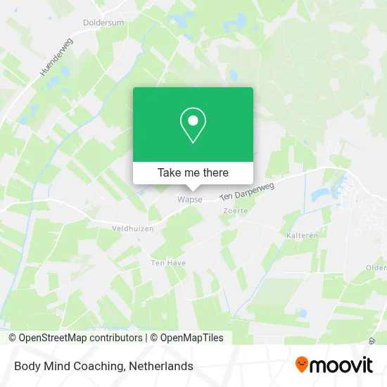Body Mind Coaching map