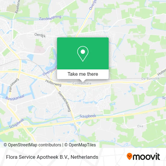 Flora Service Apotheek B.V. map
