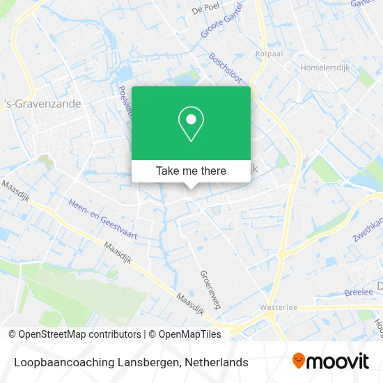 Loopbaancoaching Lansbergen map