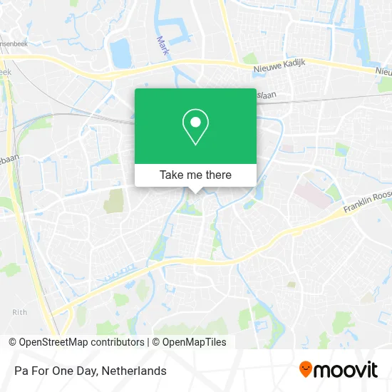 Pa For One Day map