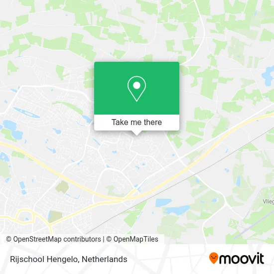Rijschool Hengelo map