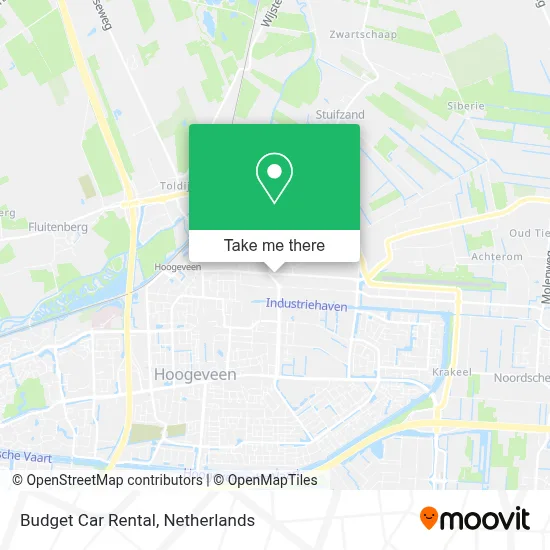 Budget Autoverhuur map