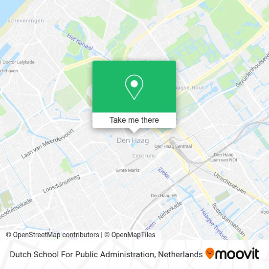 Dutch School For Public Administration map