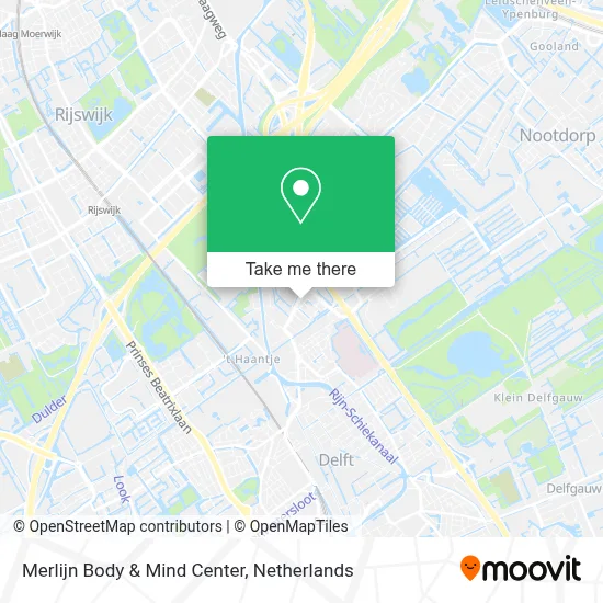 Merlijn Body & Mind Center map