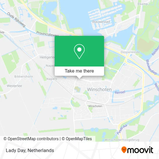 Lady Day map