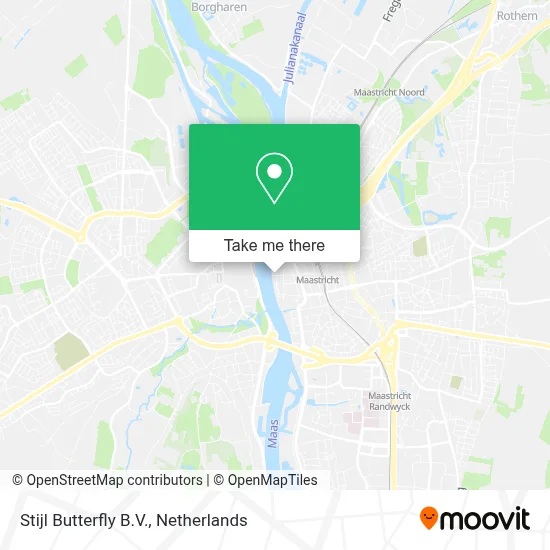 Stijl Butterfly B.V. map